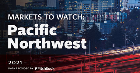 Cover of the Pacific Northwest PitchBook report