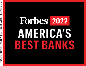 Forbes Best Banks in America logo