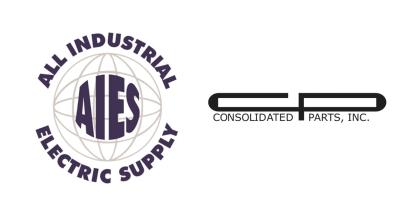 All Industrial Electrical Supply and Consolidated Parts, Inc. Logos