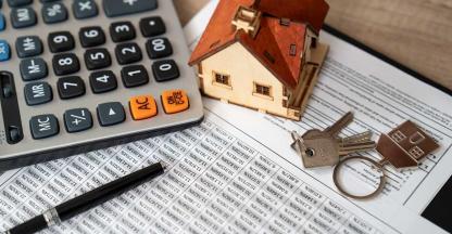 A mortgage calculator and other management company tools
