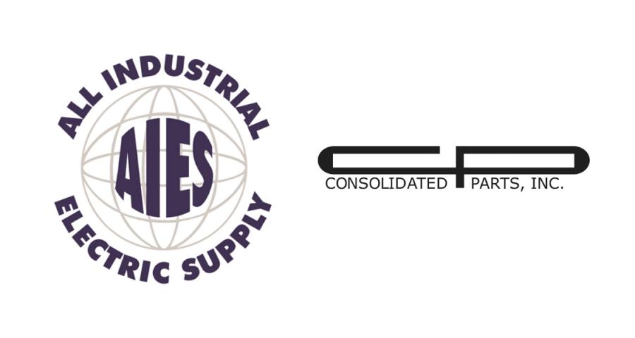 All Industrial Electric Supply and Consolidated Parts, Inc company logos