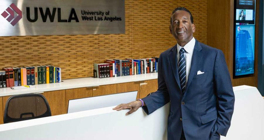 Robert W. Brown, president of the University of West Los Angeles