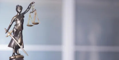 Lady justice statue