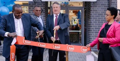 The ribbon cutting ceremony for the MDXL Flats Multi-Family Affordable Housing Development in Washington D.C.