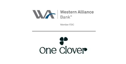 The Western Alliance Bank and One Clover dual logo