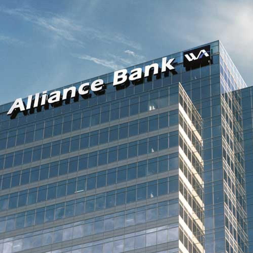 The Western Alliance Bank Headquarters building in Phoenix, Arizona.
